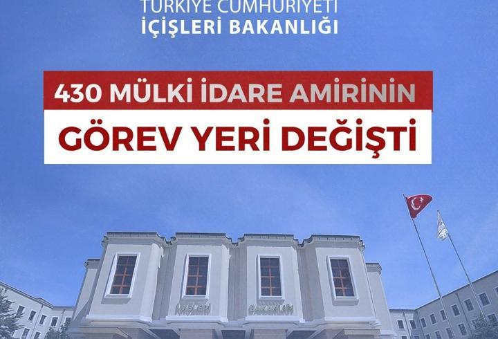 Mülki İdare Amirleri Atama Kararnamesi Resmi Gazete’de