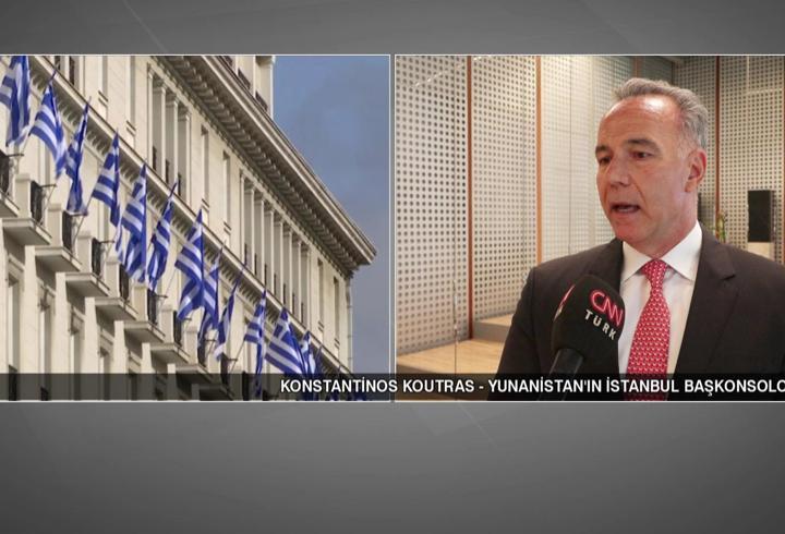 Yunanistan'ın İstanbul Başkonsolosu CNN TÜRK'e açıkladı: "VİZE KONUSUNDA HİÇBİR SORUN YOK"