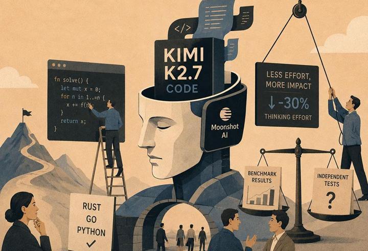 Kimi K2.7 Code kullanıma sunuldu