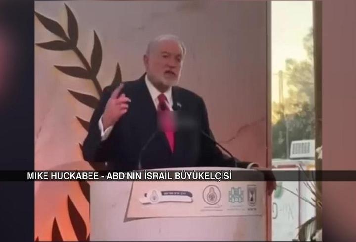 ABD Büyükelçisi Huckabee: "İsrail olmadan bir Amerika var olamazdı"