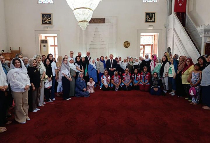 Edirne'de Kuran kursunu tamamlayan SODAM kursiyerlerİ için hatim programı düzenlendi