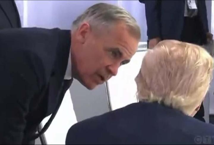 Trump ve Carney'nin gizli pazarlığını tüm dünya duydu! Mikrofon yanlışlıkla açık kaldı