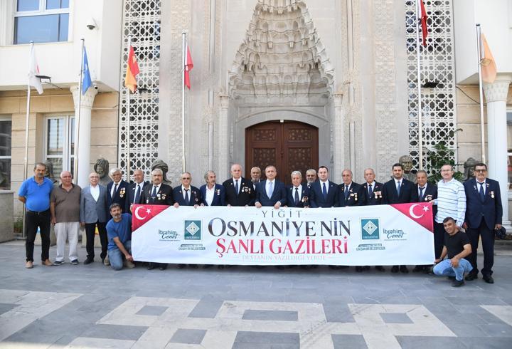 Osmaniye Belediyesi’nden Kıbrıs gazilerine vefa yolculuğu