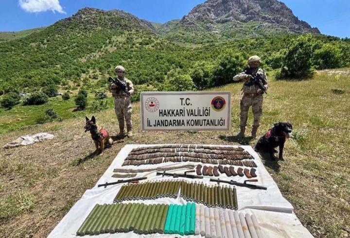 8 ilde 34 mağara, sığınak ve barınma alanı imha edildi