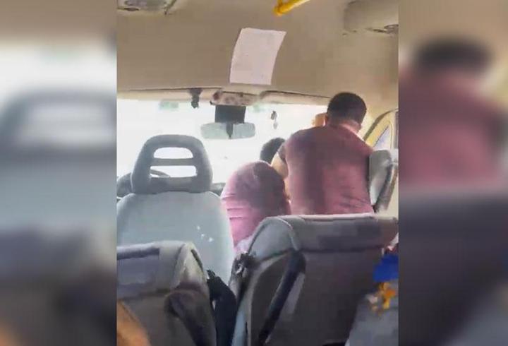 Arbede, darp, ölüm! Minibüs yolculuğunda kabusu yaşadılar