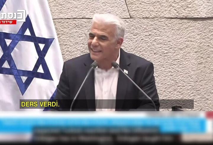 Yair Lapid: Erdoğan, Netanyahu'ya ders verdi