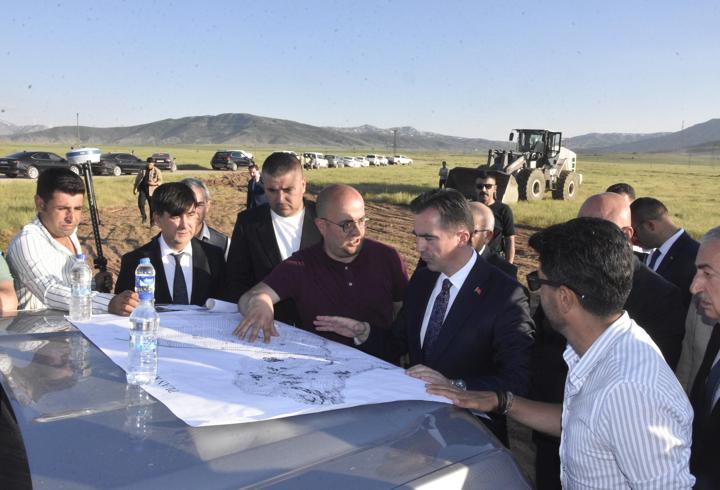 Bitlis'te ilave organize sanayi bölgesi için çalışmalar hız kazandı