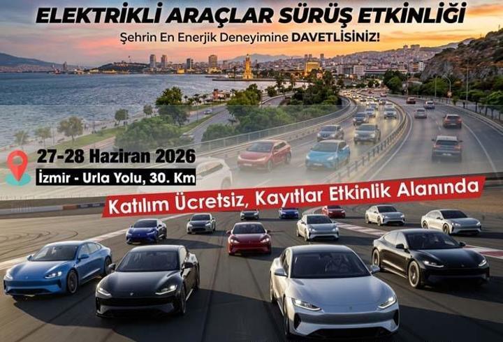 7. Elektrikli ve Hibrit Araçlar Haftası İzmir'de