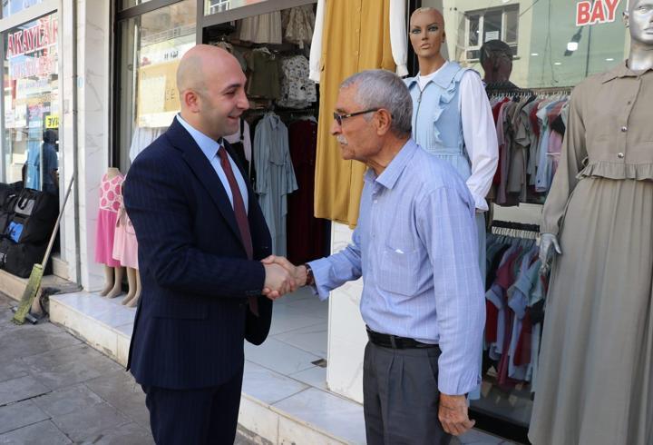Ceylanpınar kaymakamı esnafı ziyaret etti