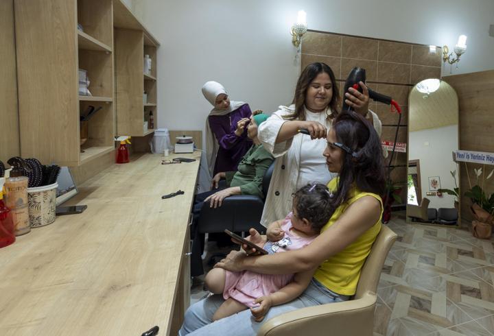 Büyükşehir destekledi, iş sahibi oldu