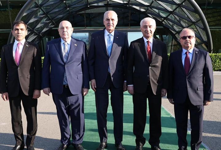 TBMM Başkanı Kurtulmuş, Azerbaycan'da