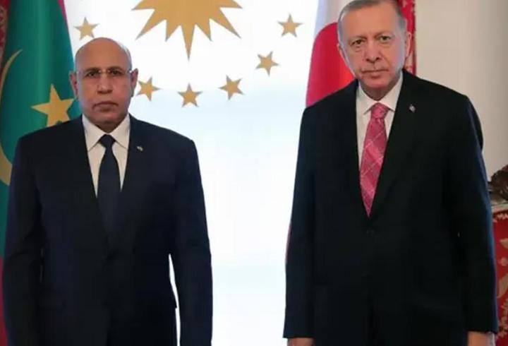 Cumhurbaşkanı Erdoğan Moritanya Cumhurbaşkanı ile görüştü
