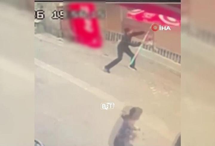 8. kattan düşen kediyi böyle kurtardı!
