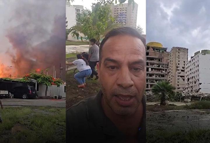 Venezuela 7,5 ve 7,2'lik depremle sarsıldı! O anları kayda alan bir Türk "Her yer cehennem" dedi