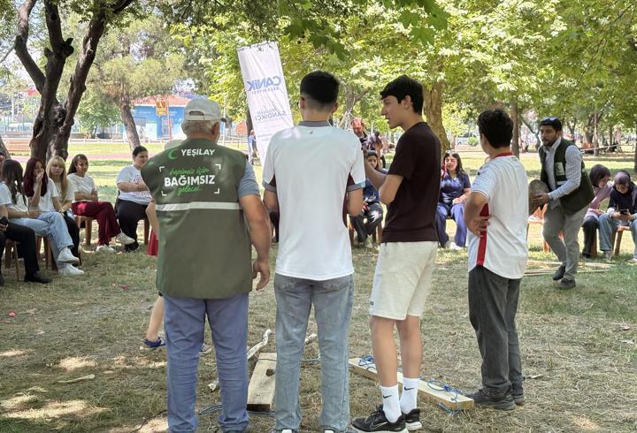 Canik'te bağımlılıkla mücadele kapsamında gençlik festivali düzenlendi