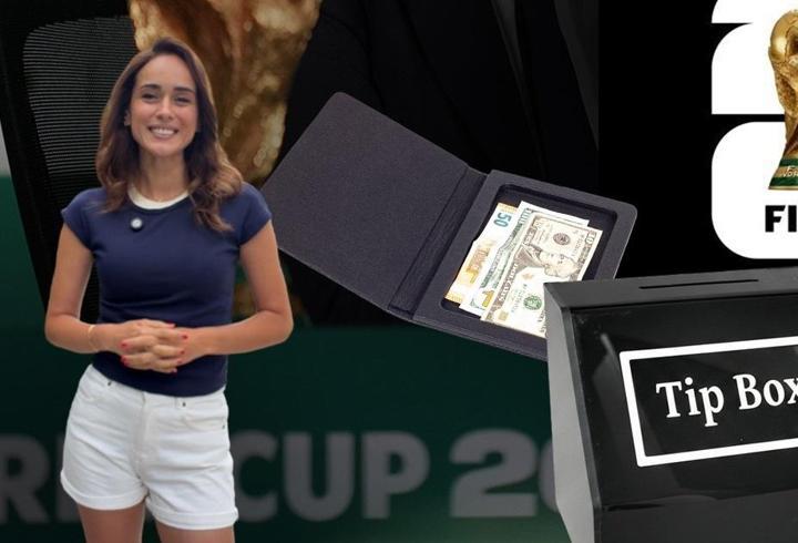 Dünya Kupası’nda “bahşiş” sürprizi! Damla Uğurtürk, yerinden aktardı