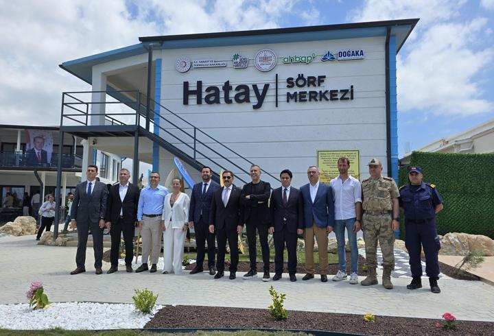 Hatay'da yeni sörf yerleşkesi açıldı