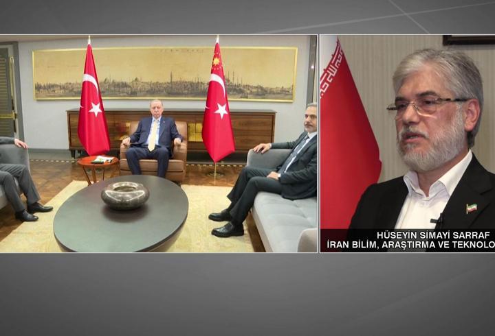 İran’ın 60 günlük stratejisi ne olacak? İranlı Bakan Hüseyin Simayi Sarraf CNN TÜRK’e konuştu: "Cumhurbaşkanı Erdoğan ve Türk halkına teşekkür ederiz"