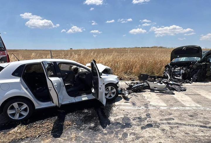 Tekirdağ'da otomobille hafif ticari araç çarpıştı; 2 yaralı