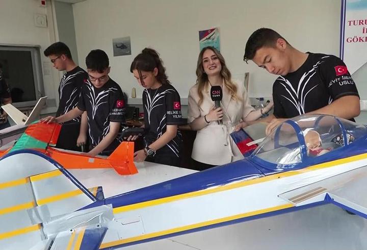 Savunma sanayiinin geleceği bu lisede yetişiyor