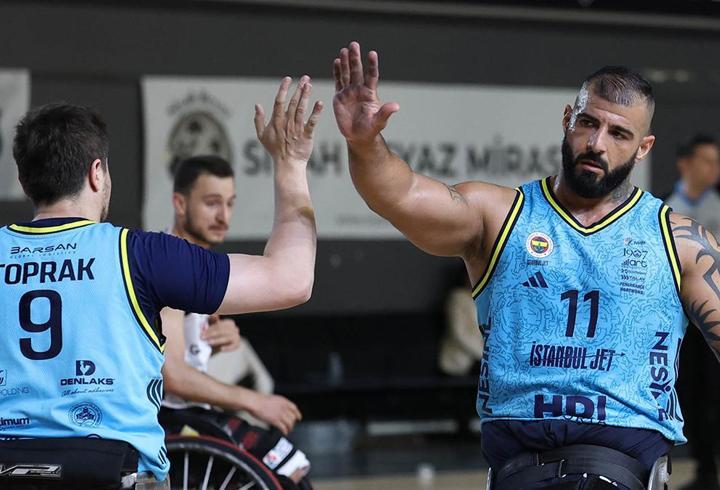 Tekerlekli Sandalye Basketbol Süper Ligi'nde şampiyon Fenerbahçe