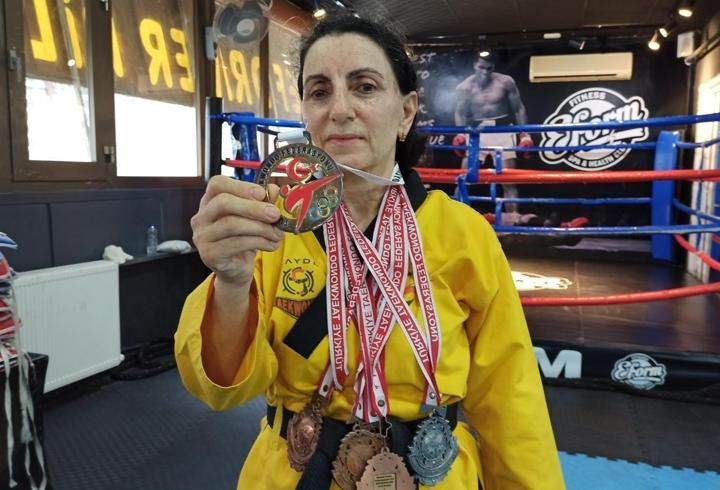 Kanser tedavisi görürken tekvandoda 5 kez derece yaptı: Yaşam savaşım kadınlara örnek olsun