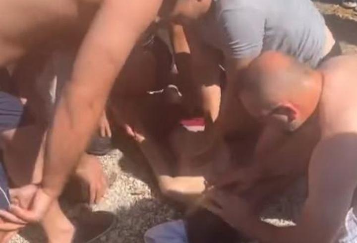 Gölde boğulma tehlikesi geçiren çocuk, tedaviye alındı