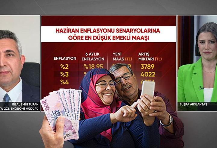 Gözler cuma günkü enflasyon verisinde: İşte yeni emekli maaşı senaryoları