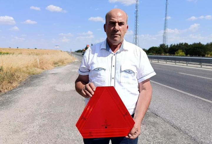 Kardeşinin kazada öldüğü noktadan seslendi: 700 liralık reflektör hayat kurtarır