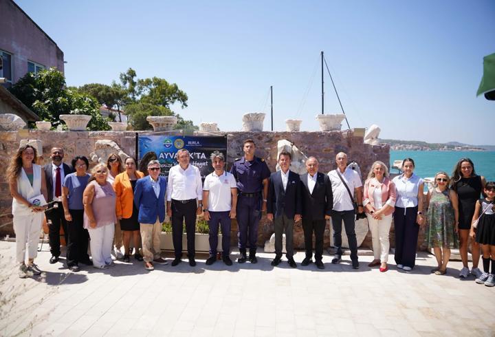 Ayvalık Adaları Kapasite Artırımı Projesi' başladı; e-DNA ile denizin izi sürülecek