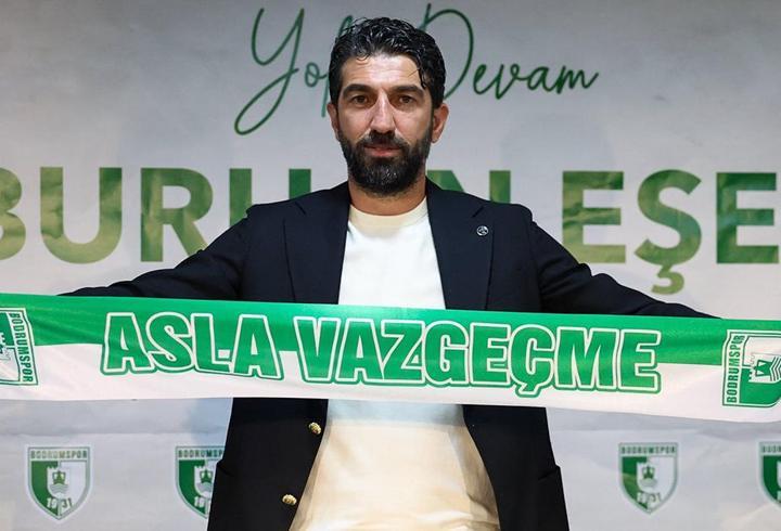 Bodrum FK, Burhan Eşer ile sözleşme uzattı