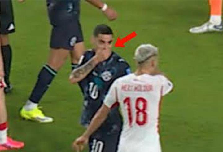 Paraguaylı oyuncu kırmızı kart görmüştü! Ağız kapatma kuralı her ligde uygulanacak...