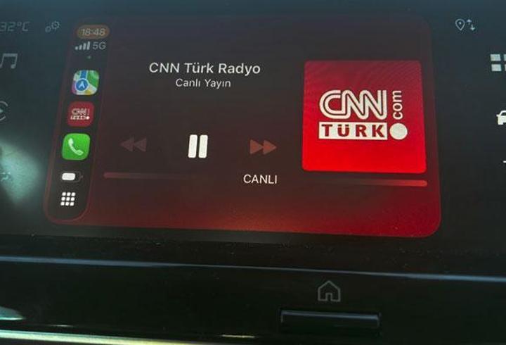 CNN TÜRK Radyo artık CarPlay ve Android Auto’da