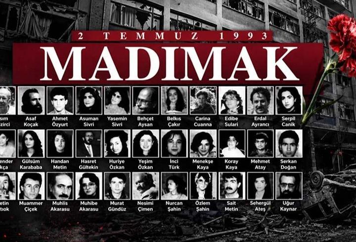Acının günü: Madımak'ın 33. yıl dönümü