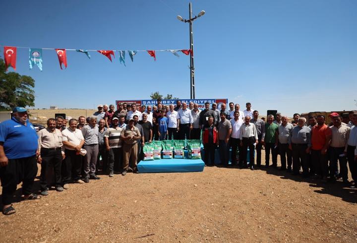 Gaziantep'te çiftçilere mısır tohumu desteği