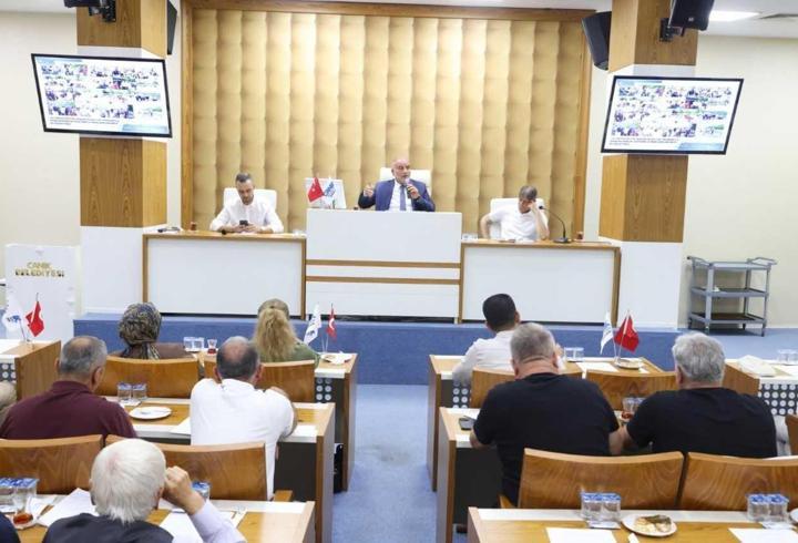 Canik Belediye Meclisi temmuz ayı ilk toplantısı yapıldı