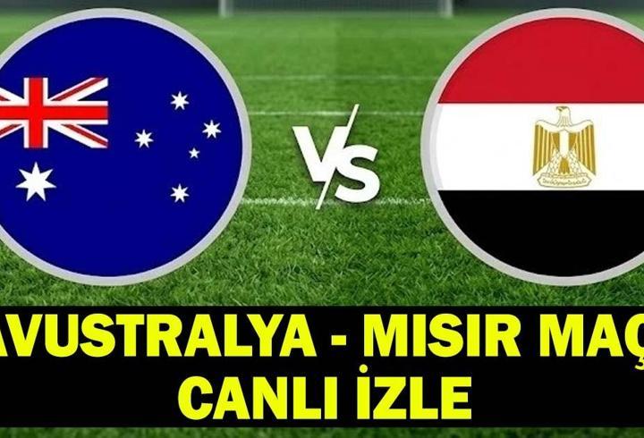 AVUSTRALYA - MISIR DÜNYA KUPASI MAÇI CANLI İZLE: Avustralya - Mısır maçı ne zaman, saat kaçta, hangi kanalda?