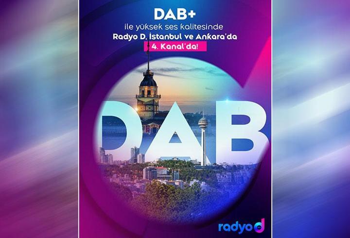 Radyo D, dijital çağın sesi DAB+ ile artık Ankara’da!