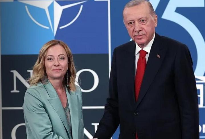 SON DAKİKA | Cumhurbaşkanı Erdoğan ile Meloni görüştü: "Müttefikler arasındaki bağ güçlendirilmeli"