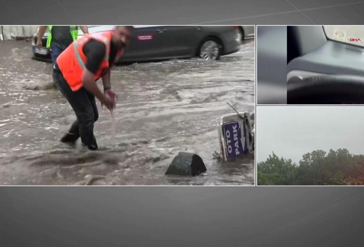 SON DAKİKA... İstanbul'da sağanak yağış etkili oluyor!