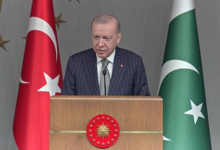 SON DAKİKA | Cumhurbaşkanı Erdoğan: İsrail'in bölgeyi kana bulamasına fırsat verilmemeli