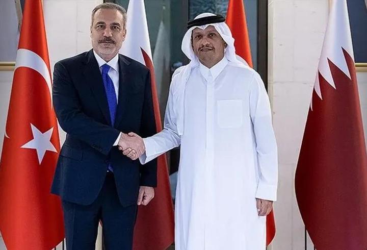 Bakan Fidan, Katarlı mevkidaşıyla görüştü