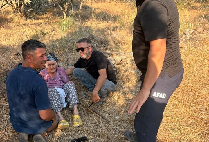 Aydın’da kaybolan 80 yaşındaki kadın, sağ olarak bulundu