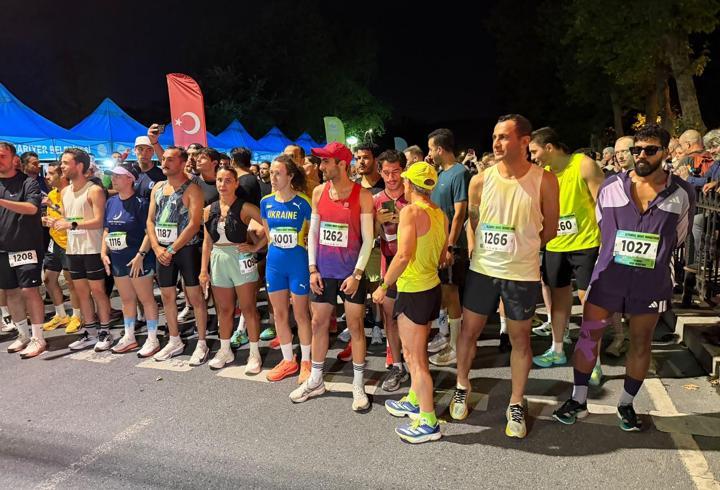 Sarıyer’de Türkiye’nin ilk gece maratonu düzenlendi