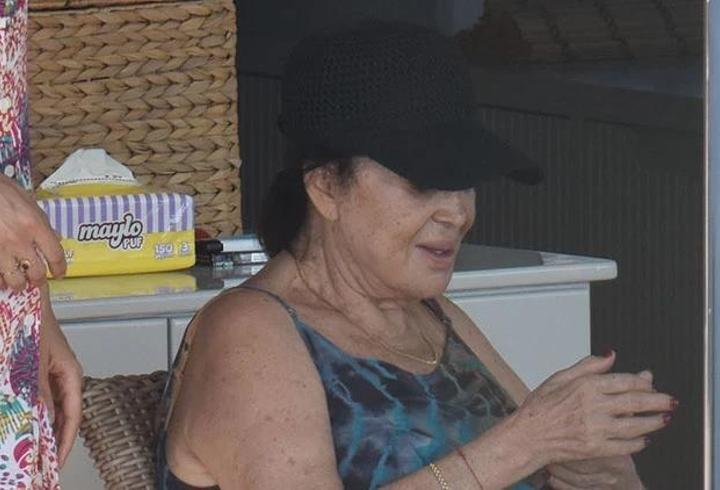 Türkan Şoray tatilde