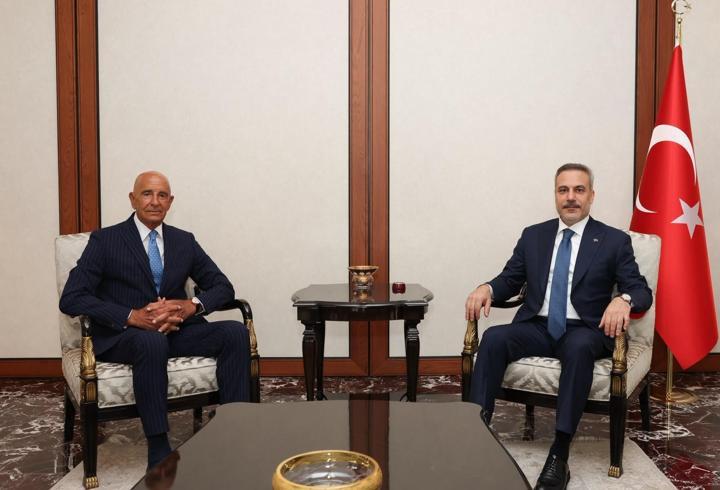 SON DAKİKA! Dışişleri Bakanı Fidan, ABD Ankara Büyükelçisi Barrack'ı kabul etti