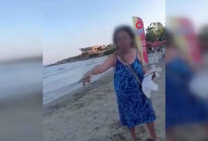 Plajdaki provokatif saldırıya gözaltı