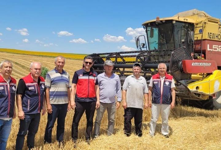 Edirne'de üreticilerle bitkisel üretim ve hasat süreci değerlendirildi