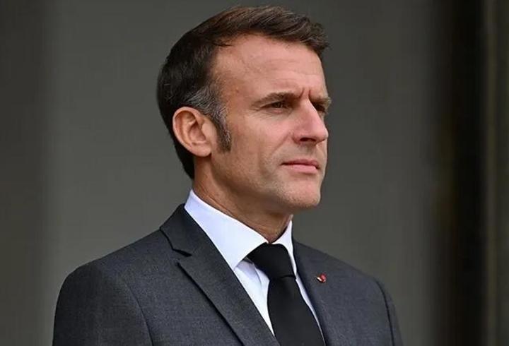 Fransa Cumhurbaşkanı Macron, Ankara'ya geldi