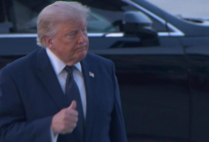Trump mehterli karşılamayı beğendi